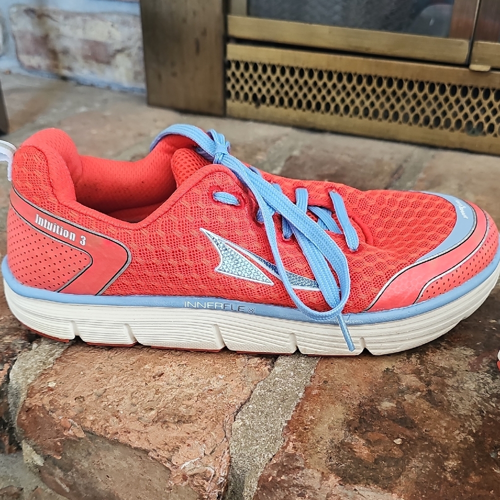 Altra Red and Blue Athletic Shoes - Picture 2 of 8